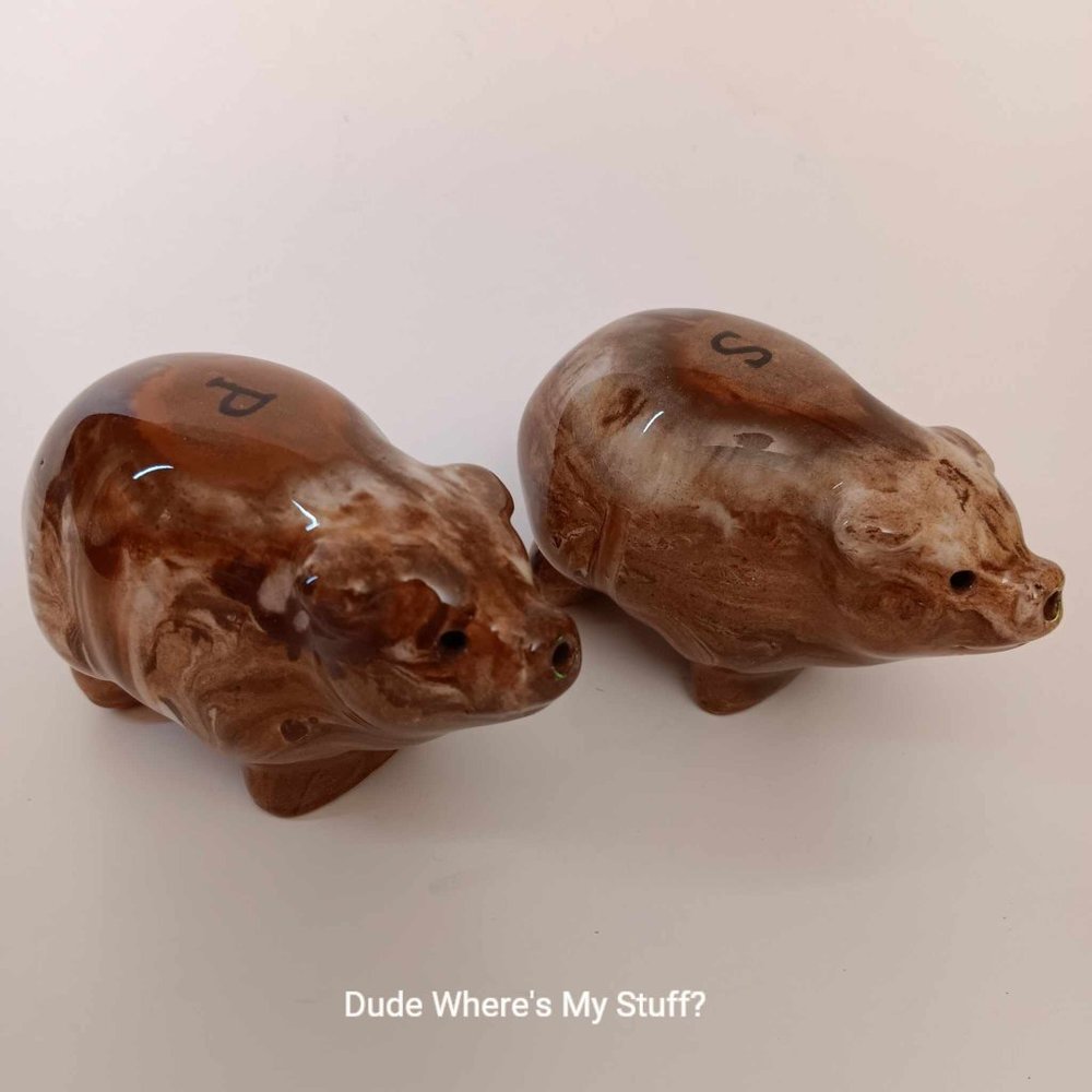 UNIQUE LITTLE BEARS - SALT & PEPPER SHAKERS - GREAT ADDITION TO ANY COLLECTION